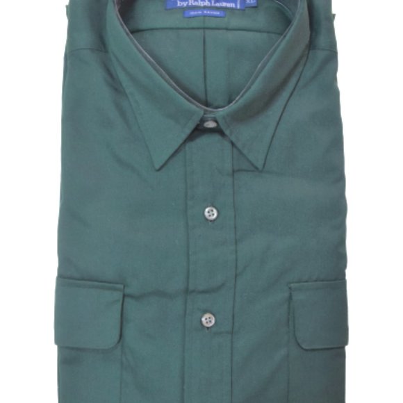 POLO RALPH LAUREN GREEN OXFORD SHIRT XL - Picture 9 of 9